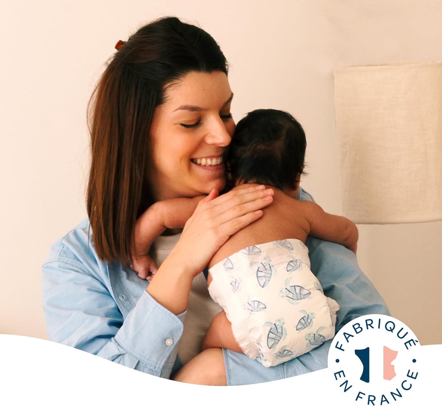 Biolane - Duo évolutif couches bébé T1&T2 - 2-6kg - Ultra absorbantes peaux sensibles