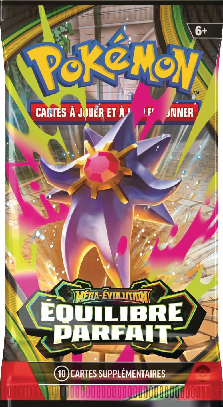 Pokémon - Présentoir boosters Méga-Évolution Équilibre Parfait - 18 boosters - JCC Pokémon