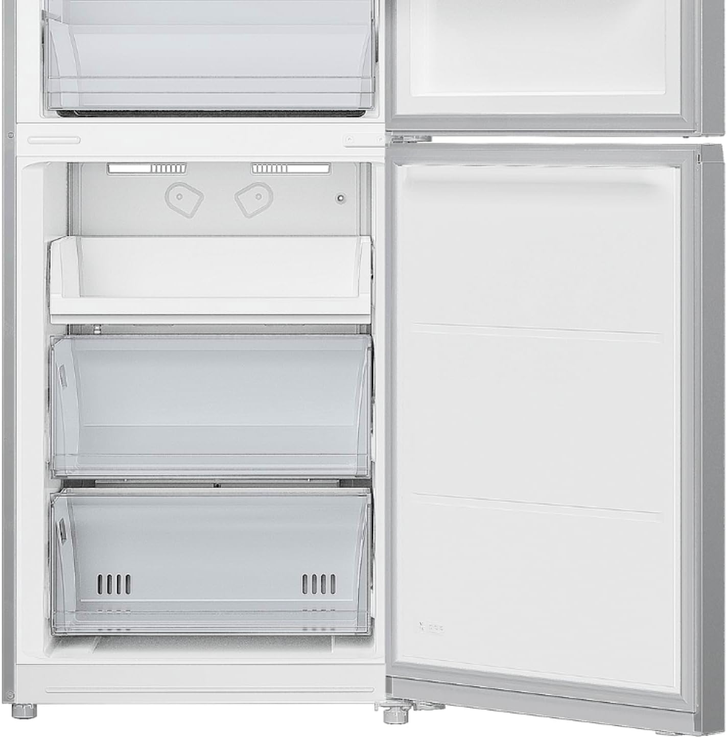 GEDTECH - Réfrigérateur combiné bas inox 409L, No Frost - GCB409NFIX