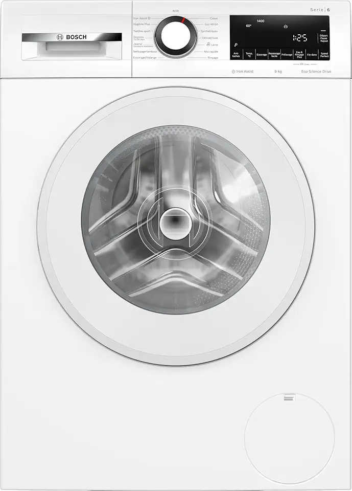 Bosch - lave-linge Série 6, 9 kg, 1400 trs/min, blanc - WGG244Z3FR