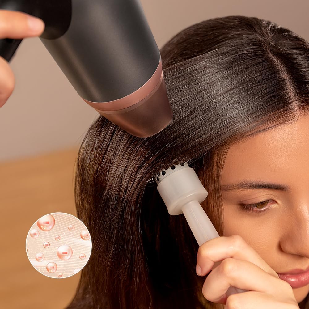 Cecotec - IoniCare Power&Travel - compact pliable, 2400W, ions, accessoires