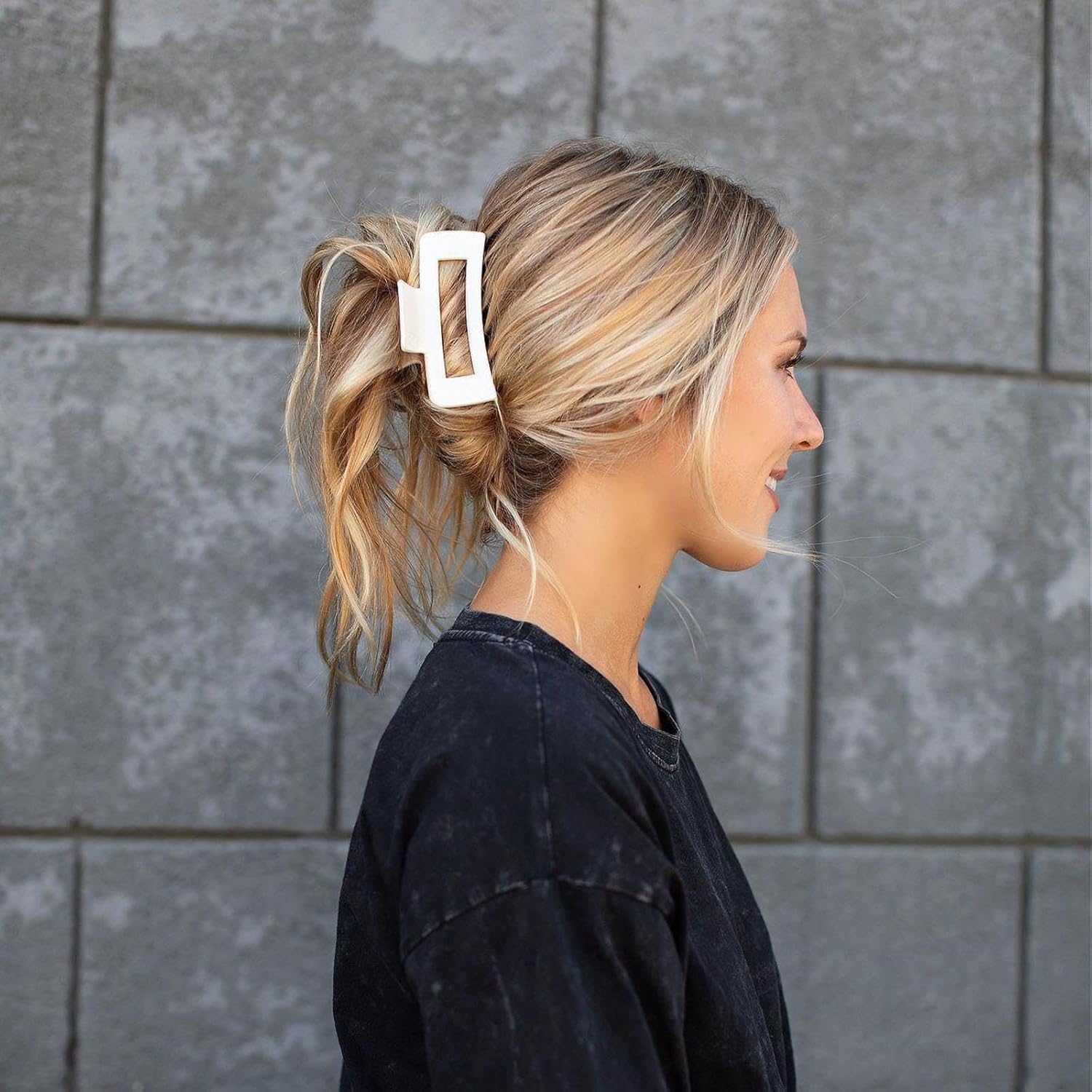 Kavya - Hair Claw Clip-B - 10,5 cm - pince crabe antidérapante épaisse