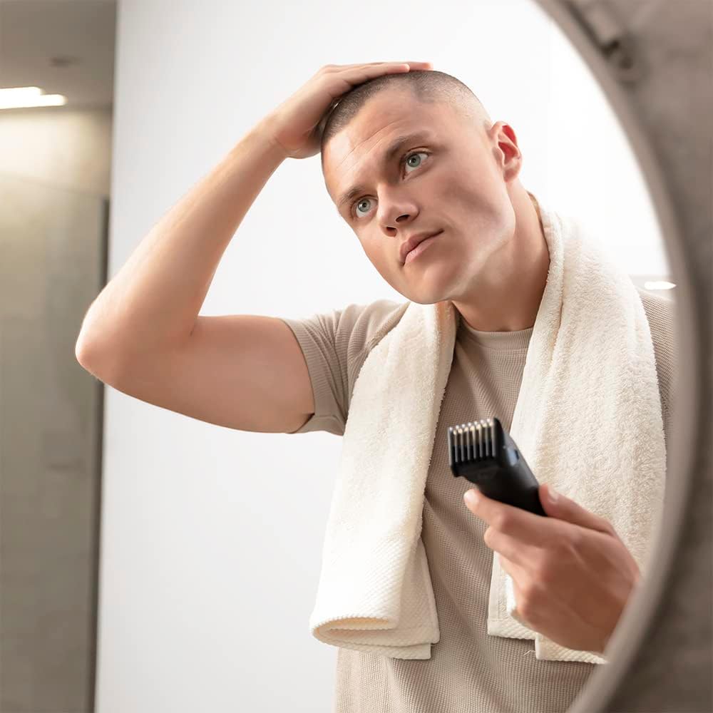 Cecotec - Bamba PrecisionCare Titanium - tondeuse 60min, lames titane