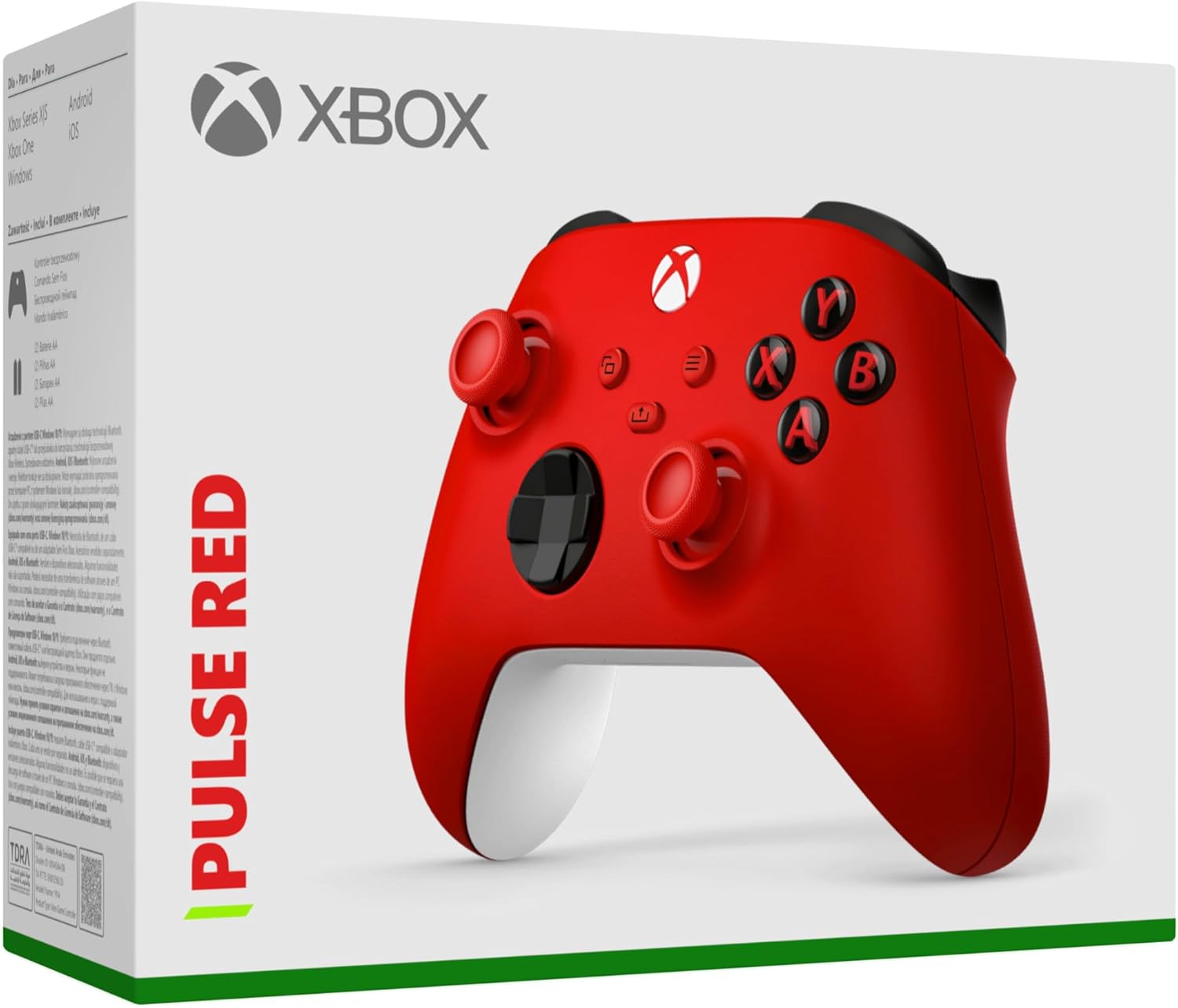 Xbox - Manette Pulse Red Series X/S/One - sans fil, multi-plateforme
