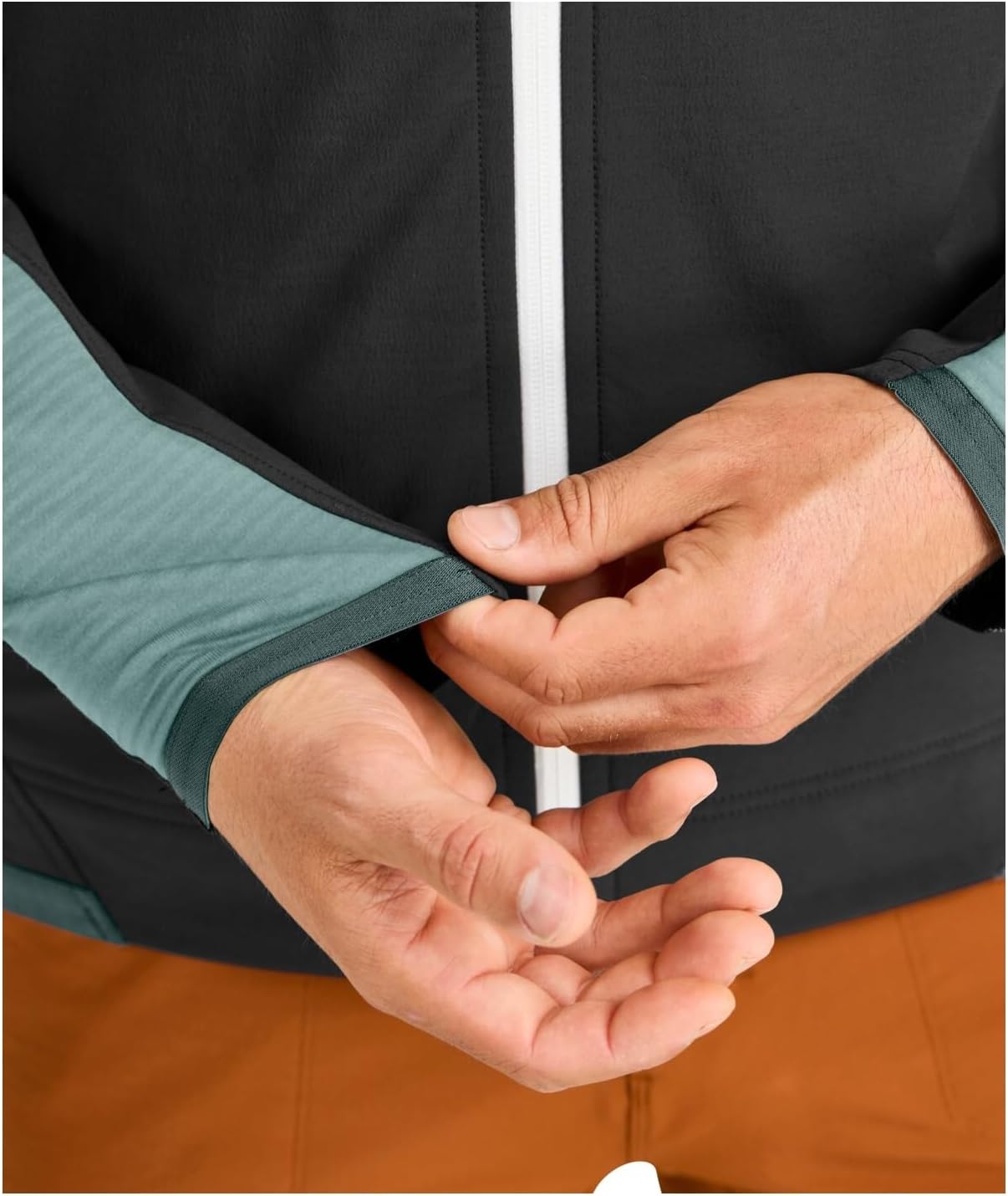 Ypsilanti - Fleece Rib Hoody - M - Wild Herbs, Confort Doux