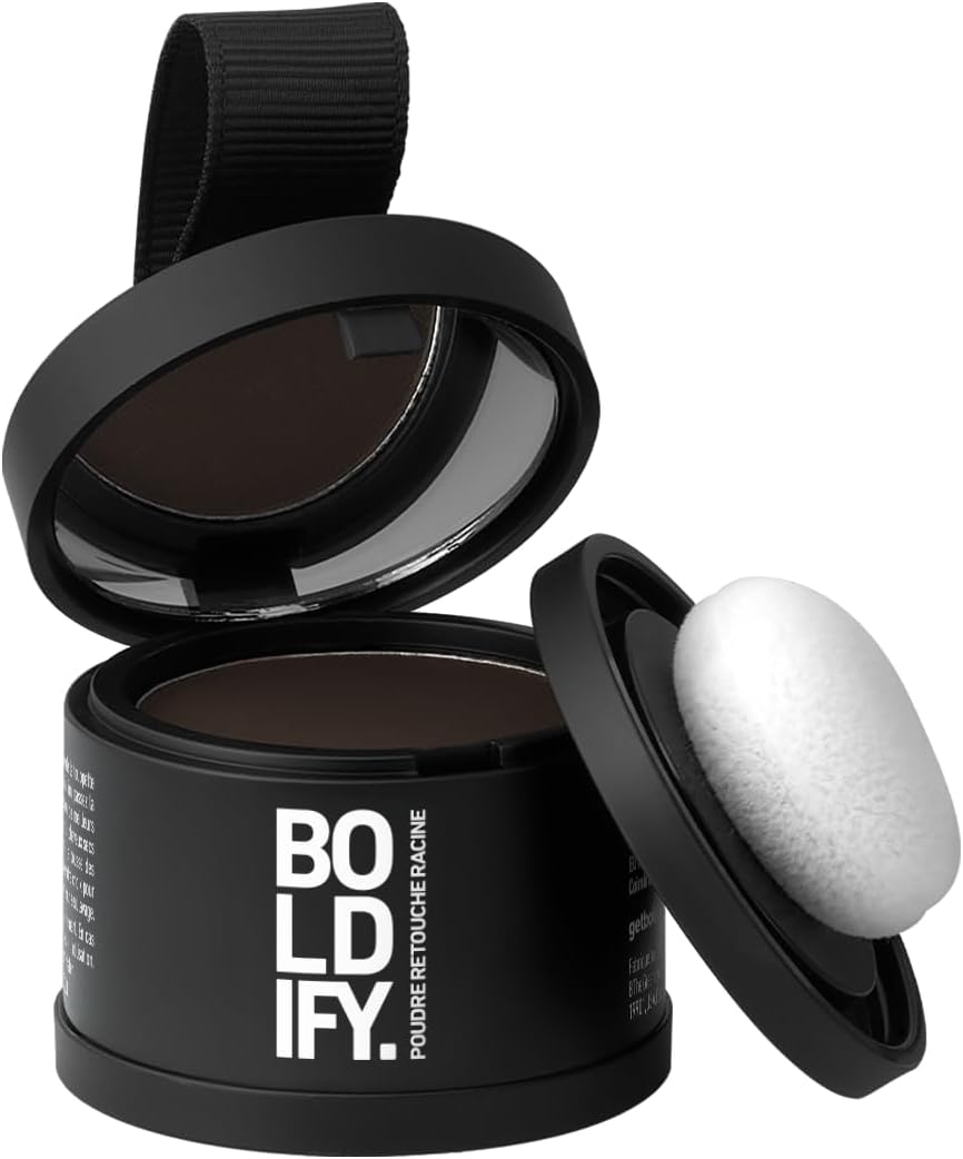 BOLDIFY - poudre racines cheveux foncé - 4g - retouche, couvre gris