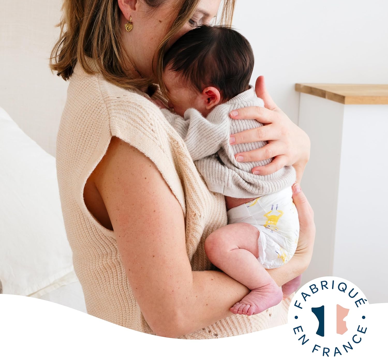 Biolane - couche taille 1 - 2-5 kg - ultra-absorbantes, 12h au sec