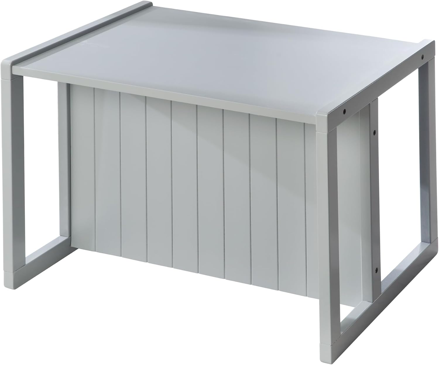 Roba - Banc Enfant 2en1 réglable, convertible table/bureau, 57x44cm, 60kg, gris