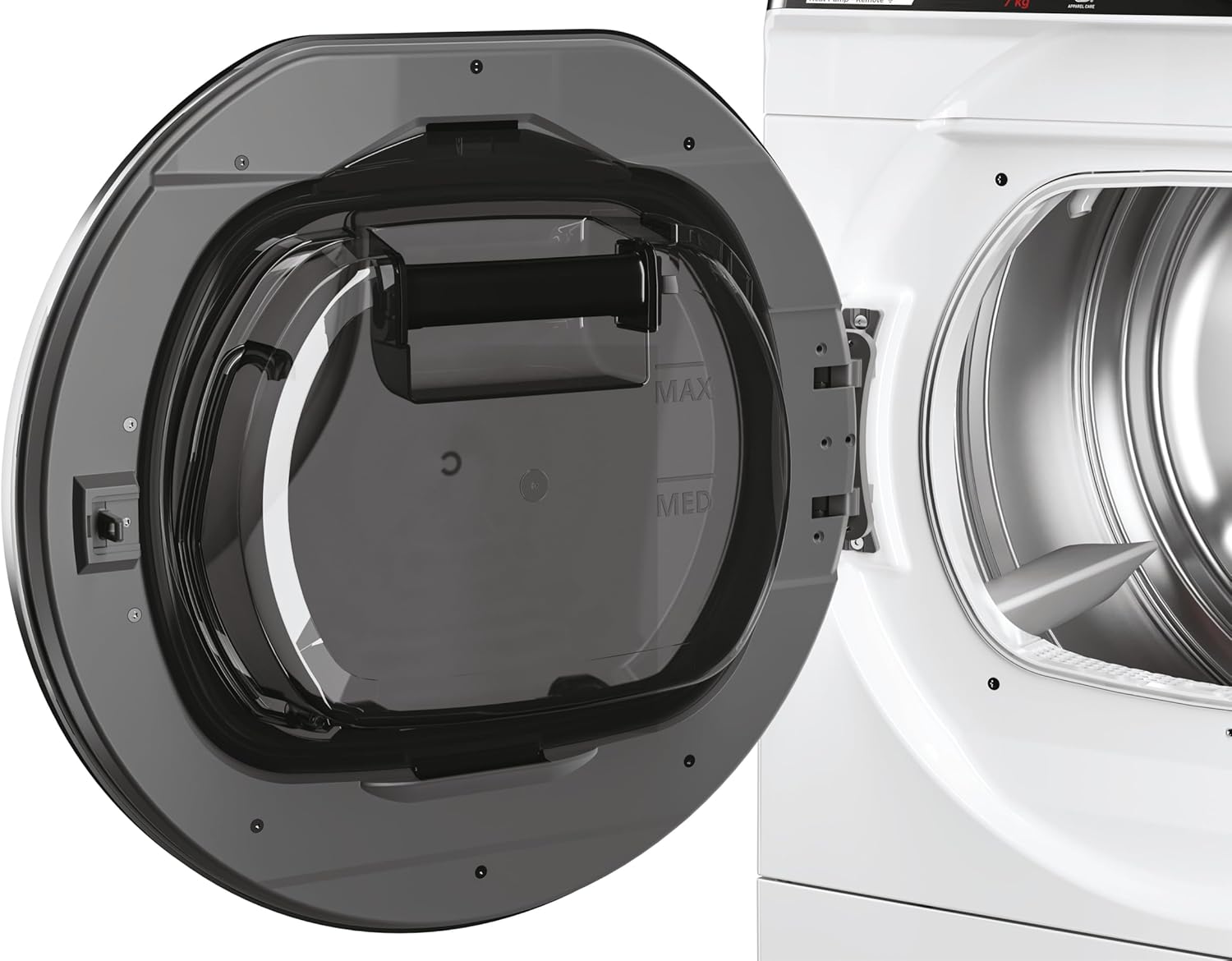 Hoover - sèche-linge H-Dry 500 - 7 kg A++ 67dB laine - 85x50x46,5 cm - NR4 H7A2TCBEX-S