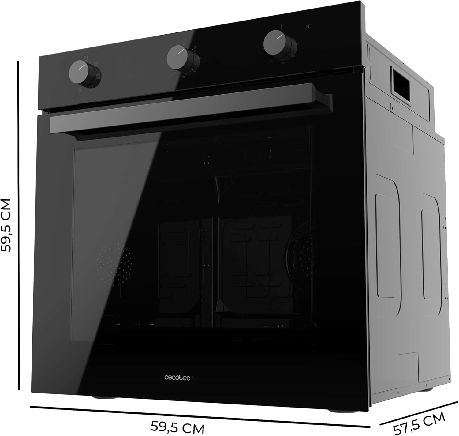 Cecotec - Four encastrable multifonctions 70L, 2800W, classe A, M236000