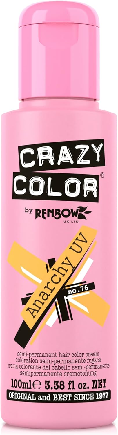 Crazy Go Neon Color Anarchy - crème néon orange - 100ml - UV, no 76