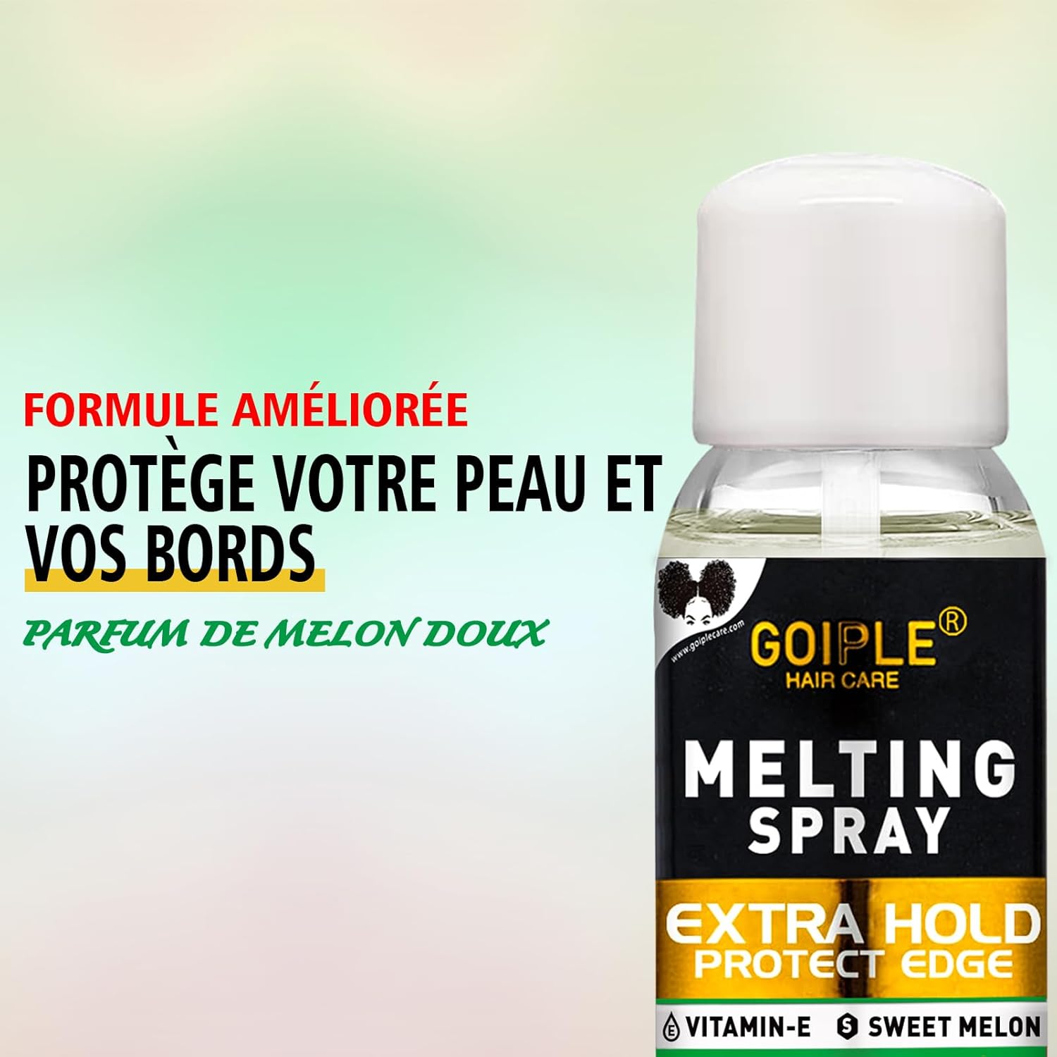 Spray lace melting - fixation sans colle, 3,4 oz - tenue longue durée