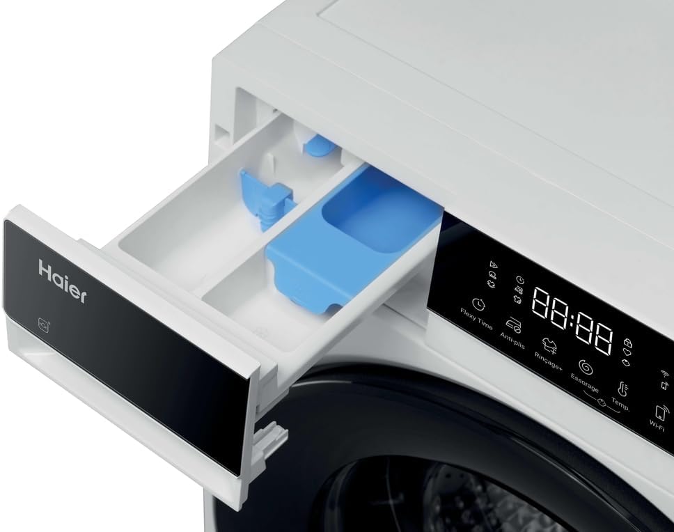 Haier - Lave-linge série HW130 - 85x60x62,1 cm - 13kg, 1400 trs, vapeur, silencieux, classe A - HW130-BP14357UFR