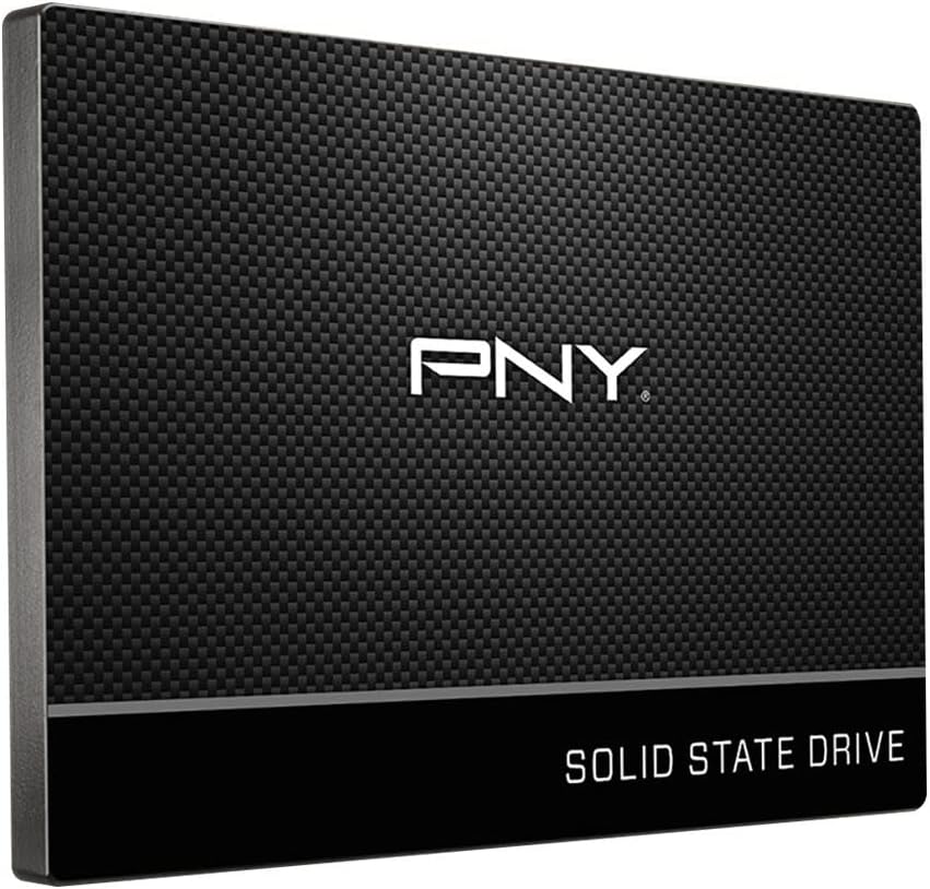 PNY - SSD série Black - 2,5 pouces - 480GB SATA, haute vitesse
