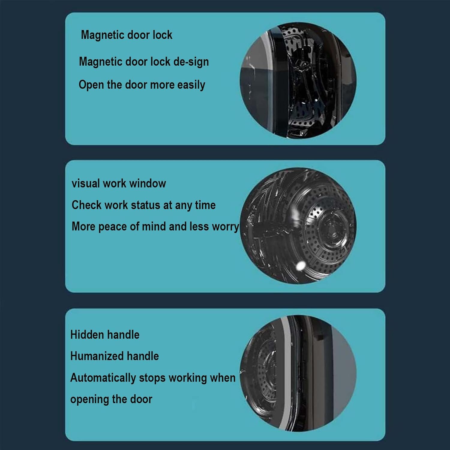 Mini sèche-linge - portable 0,8kg - 7 modes, fixation murale