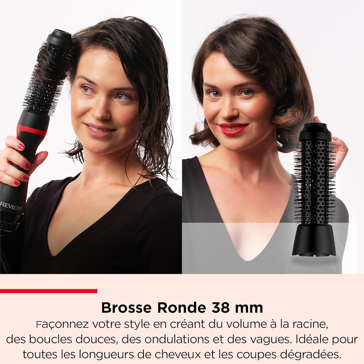 Revlon - One-Step Styler 5-en-1 - multi-têtes coiffantes - RVDR5370