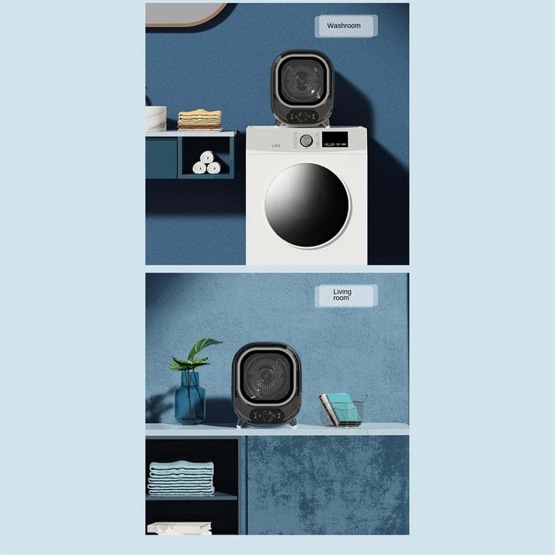 Mini sèche-linge - 0,8kg, 450W, compact, mural ou comptoir, 31x39x38cm