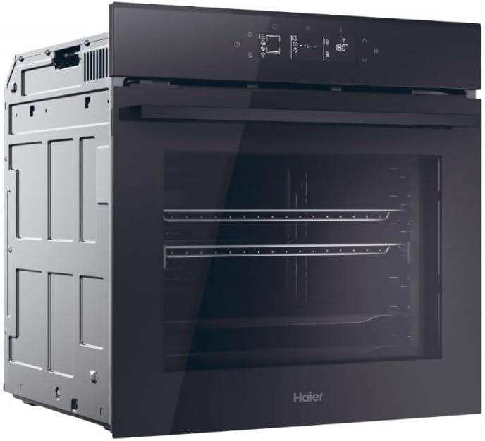 Haier - Four H6 - 78L, classe A++, noir, grande capacité - ID46G3YTB