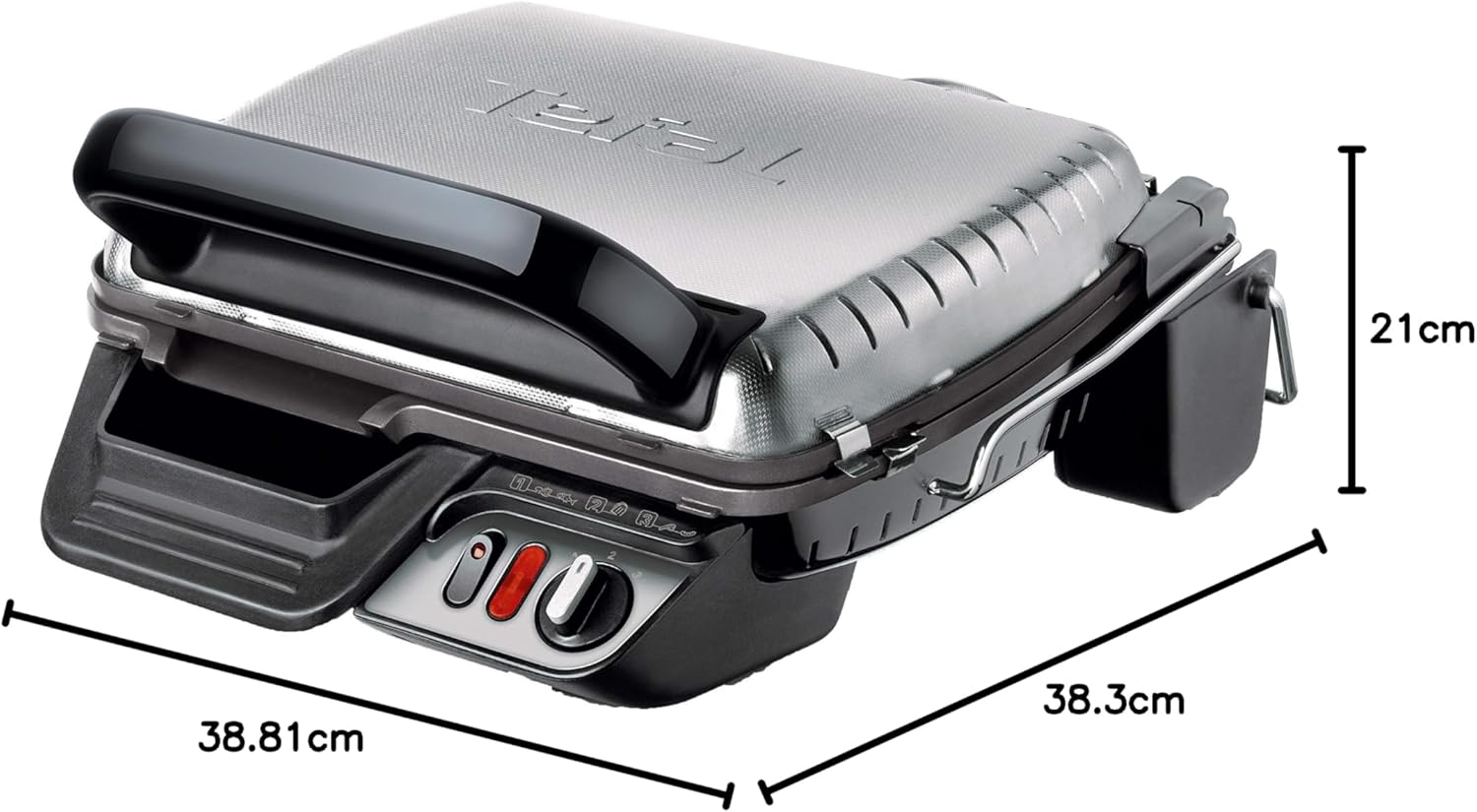 Tefal - Grill Ultracompact 600 Comfort - XL - thermostat réglable - GC306012