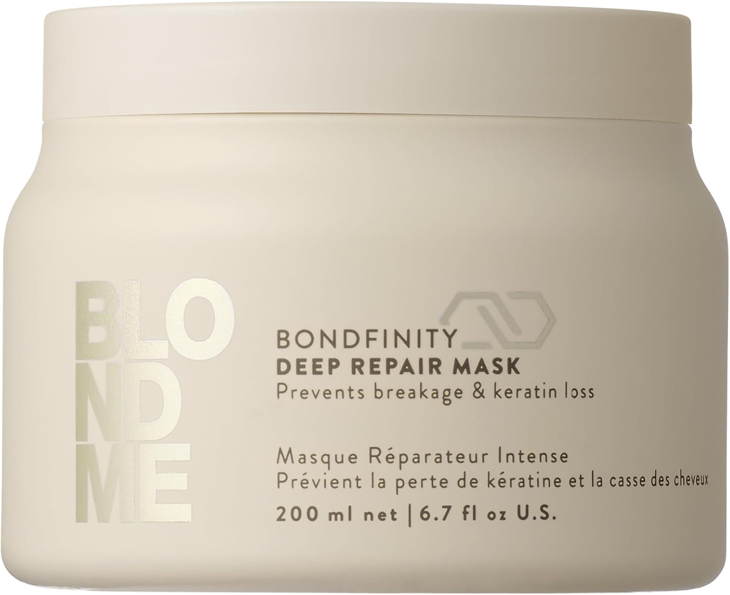 Schwarzkopf - BLONDME Bondfinity - 200ml - masque réparateur, hydratant, protecteur cheveux poreux