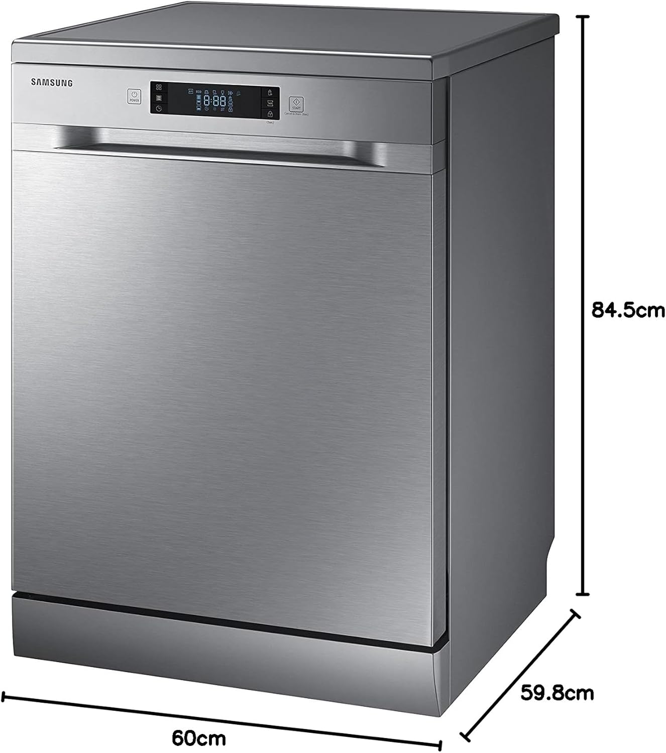 Samsung - Lave-vaisselle Série 6 - 60 cm - inox, DW60M6050FS