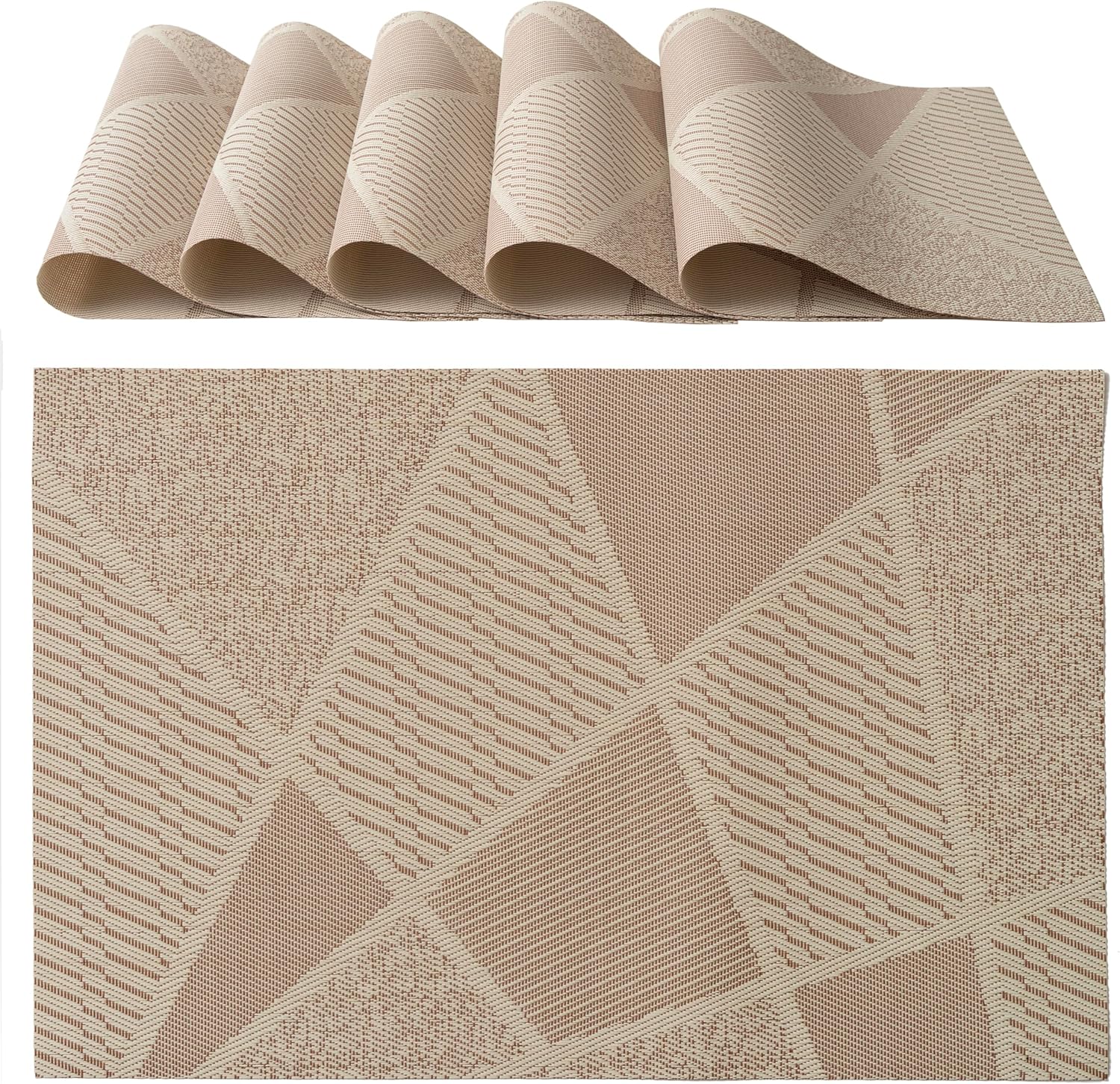 IPEA - sets de table élégants - 45x30cm - lavables, antidérapants, résistants chaleur