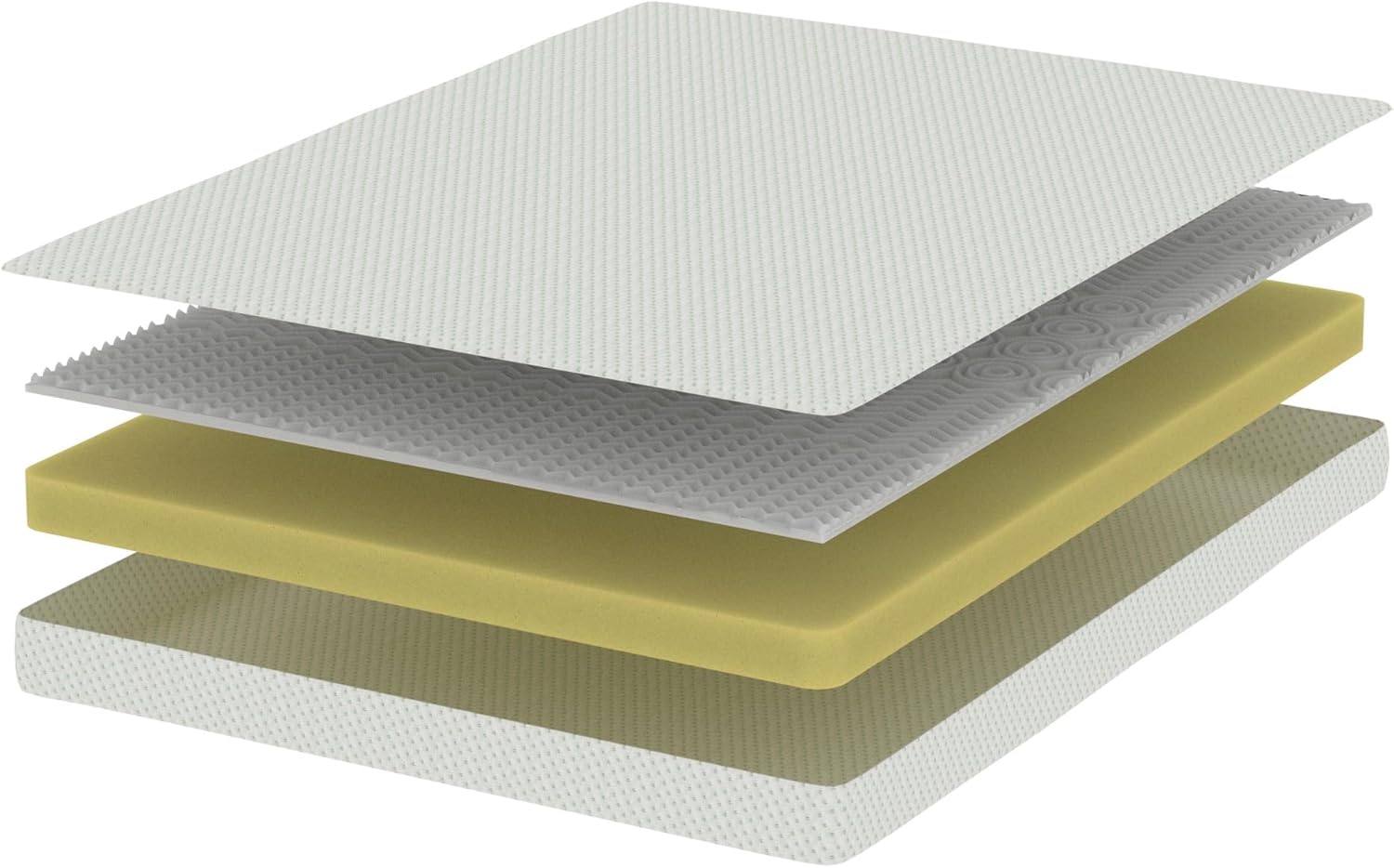 Zinus - Matelas Memoire de Forme 90x190 cm, 11 cm, 5 zones, ferme