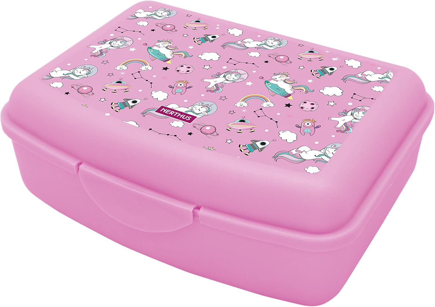 NERTHUS - boîte à lunch enfants licorne, légère, facile à nettoyer, FIH 922