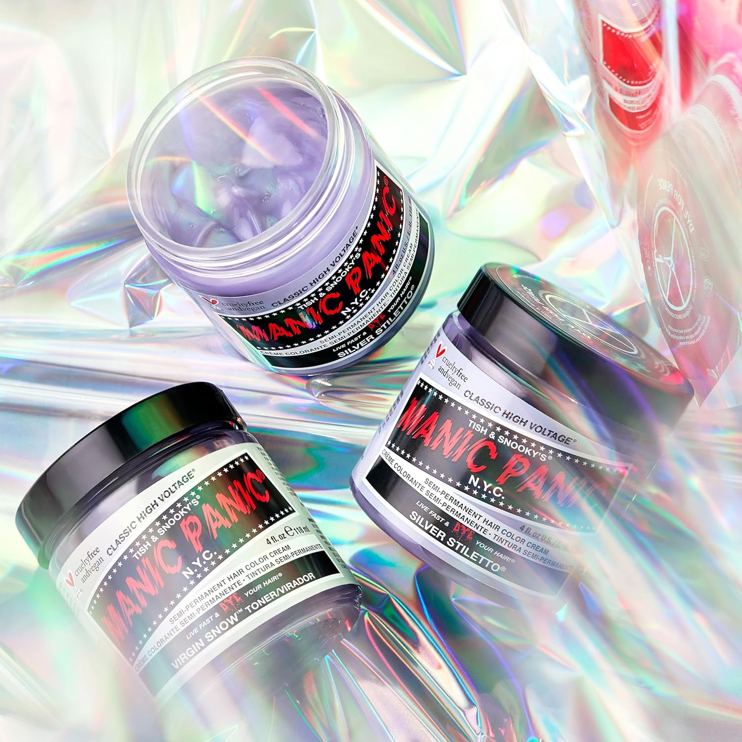 Manic Panic - Virgin Snow Classic Creme - 118ml - Vegan, semi-permanent, cruelty free