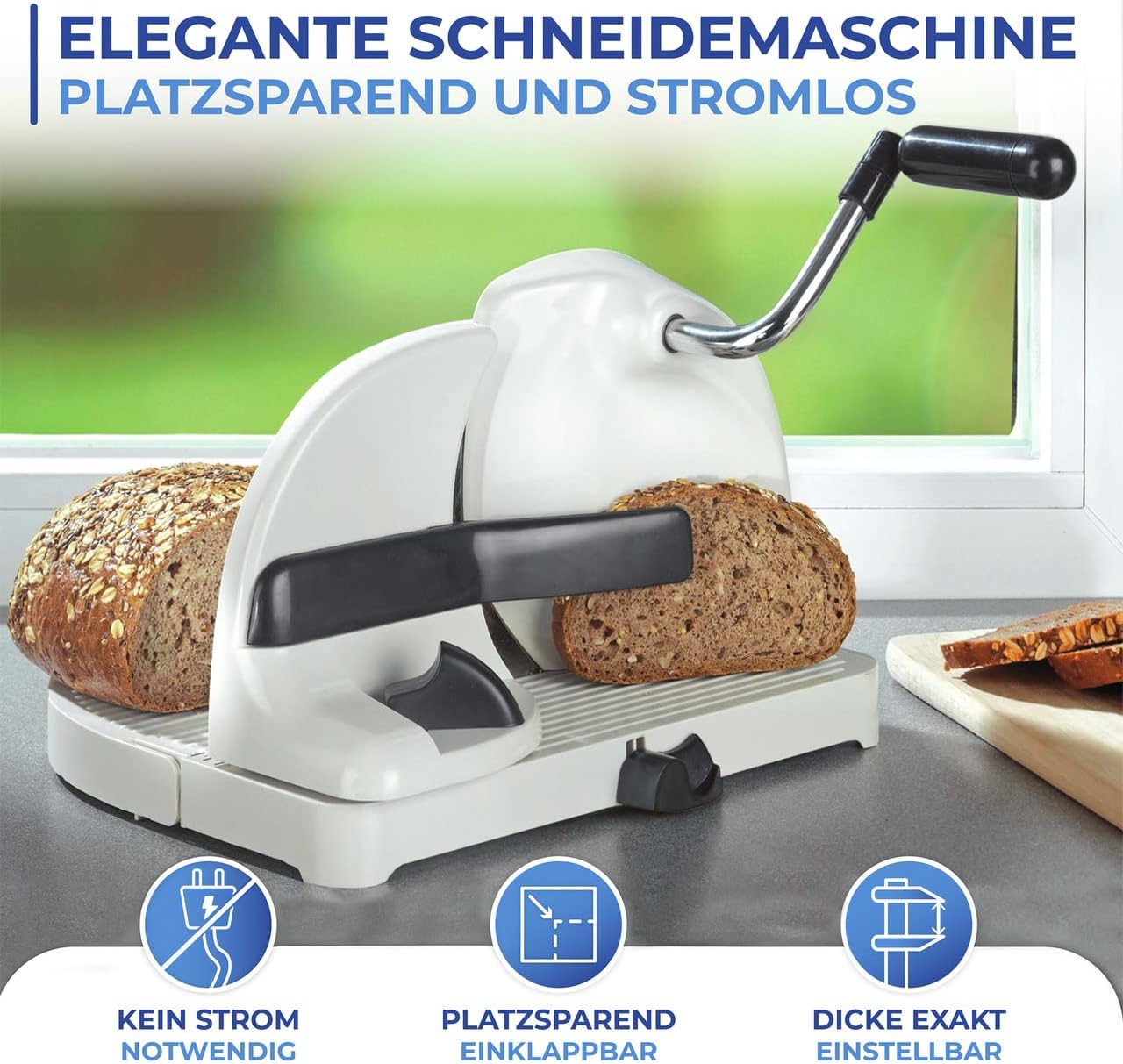 WENKO - Maximex - coupe réglable, lame inox, ventouse, compact