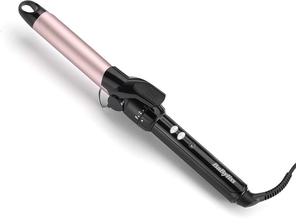 BaByliss - Curling Tong série Sublim' Touch - 25mm - 10 températures, revêtement ultra-doux, support sécurité - C325E