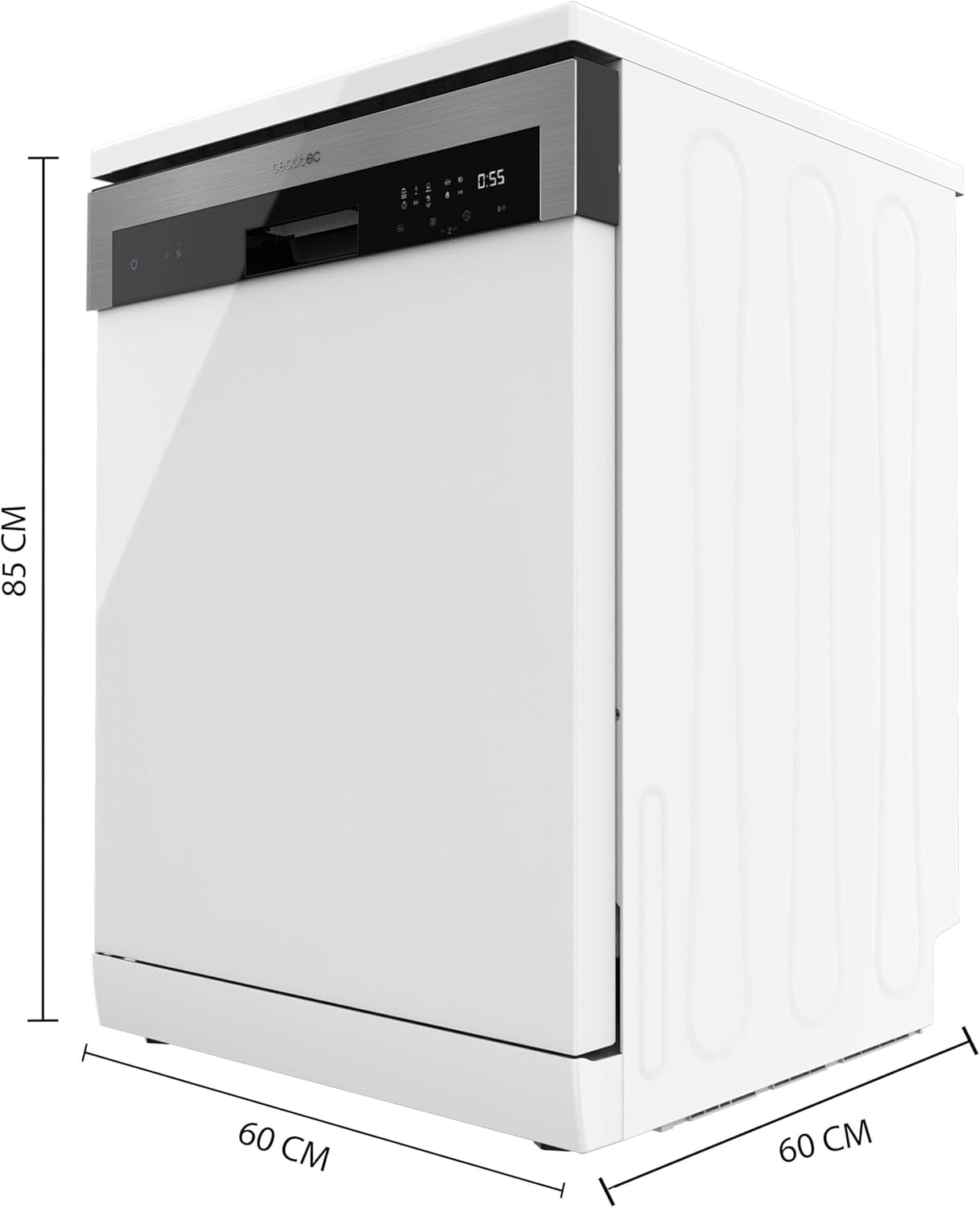 Cecotec - Bolero Aguazero 6500 C - 60cm - 15 couverts, 6 programmes, Inverter