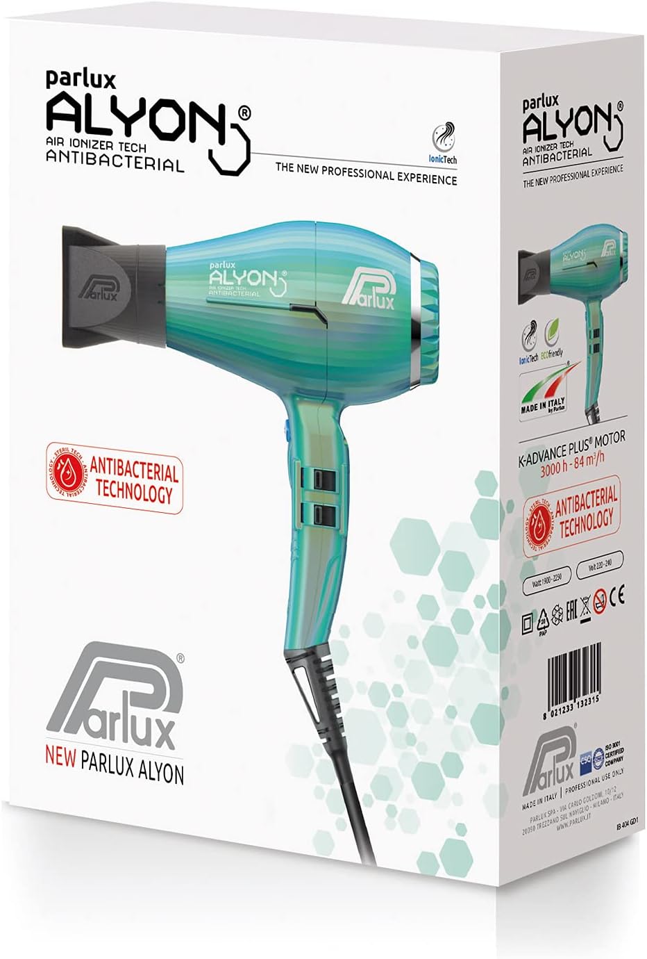 Parlux – Sèche-cheveux (compact, technologie ionique, puissance)
