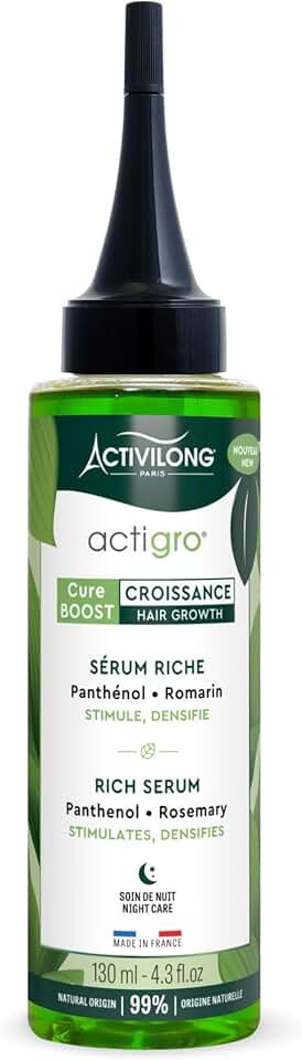 Activilong - Actigro Sérum Romarin 130ml - soin riche cheveux