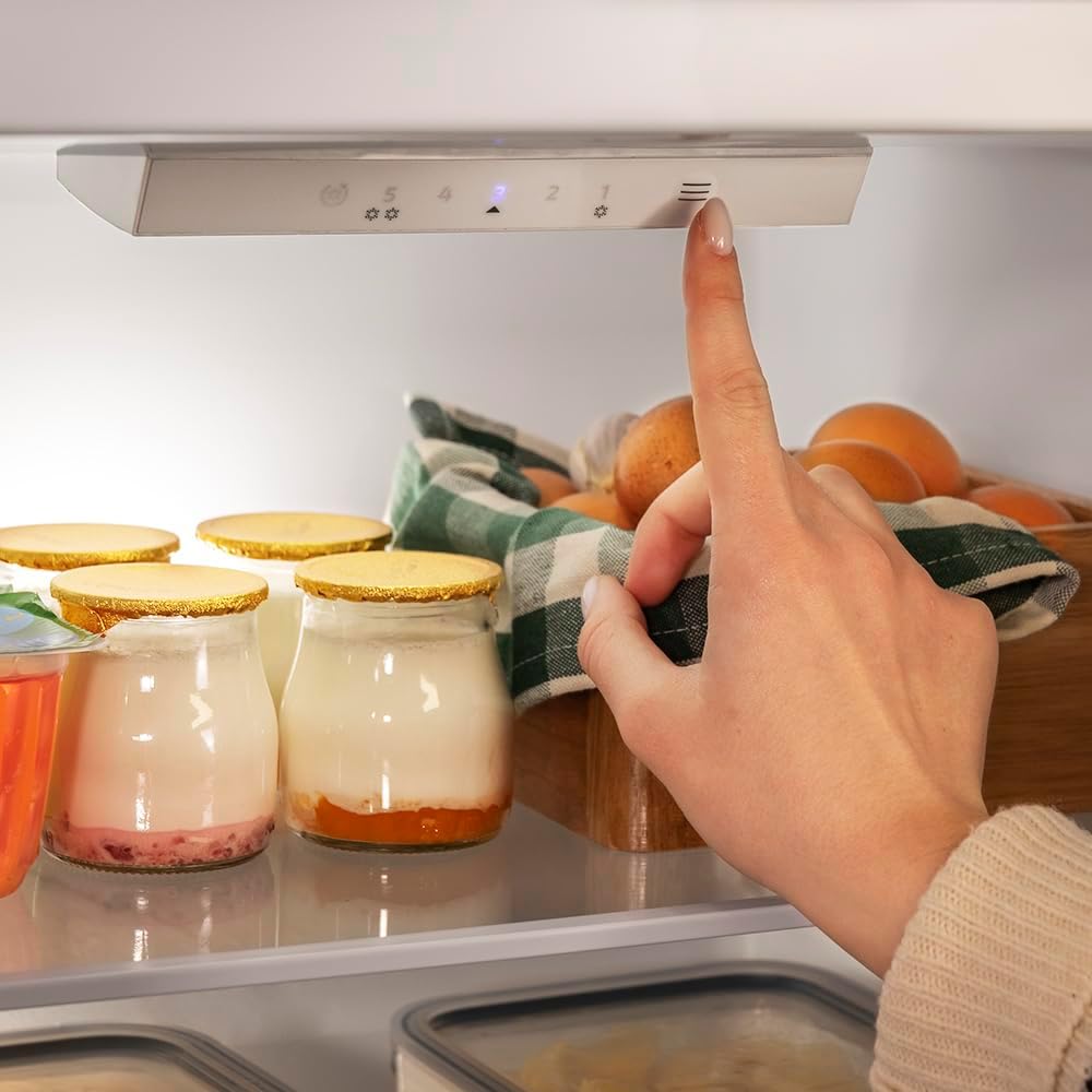 Cecotec - Bolero CoolMarket Combi 205 - 169x54cm, 117L, Fast Cooling, Classe E, DF