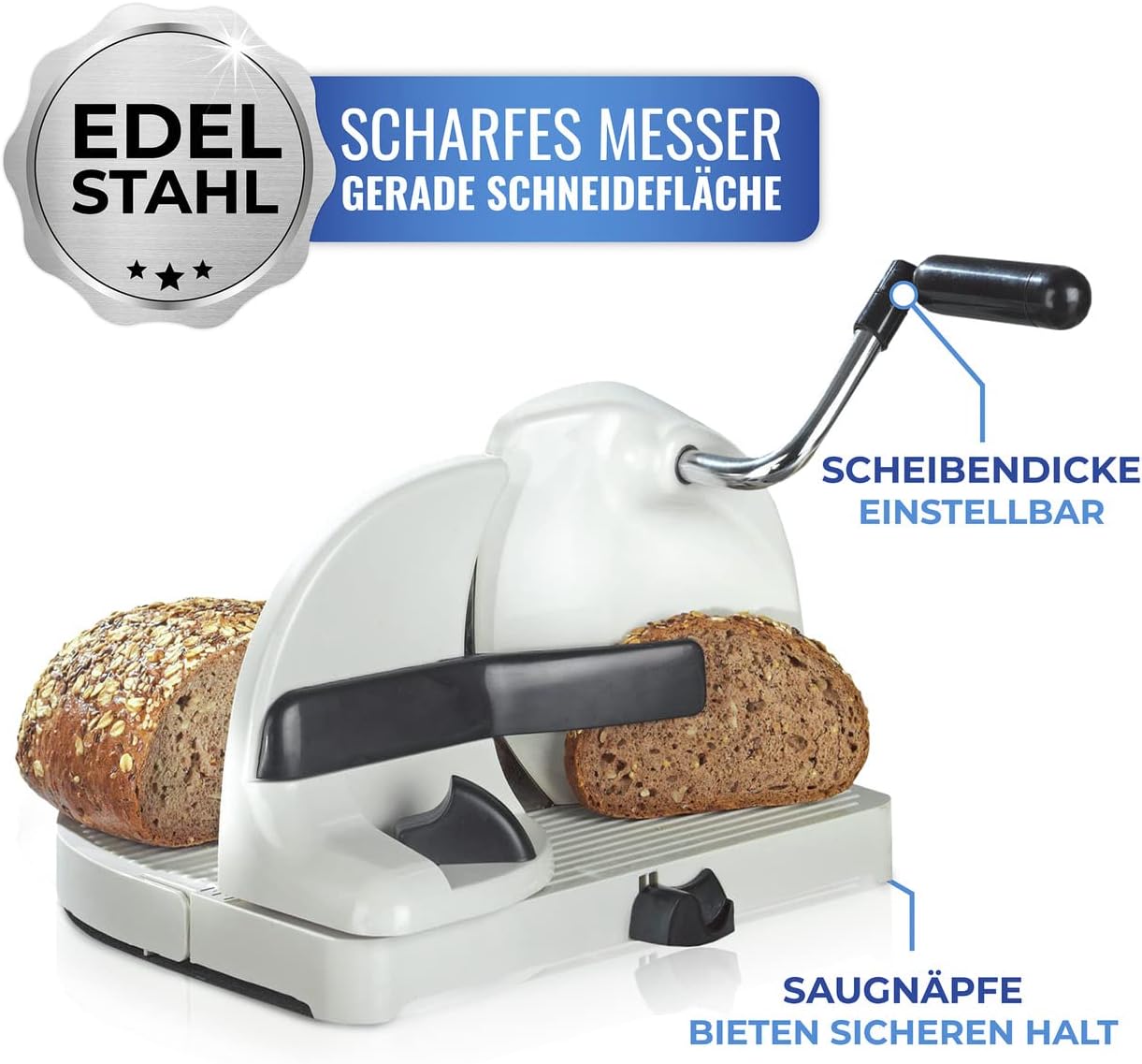 WENKO - Maximex - coupe réglable, lame inox, ventouse, compact