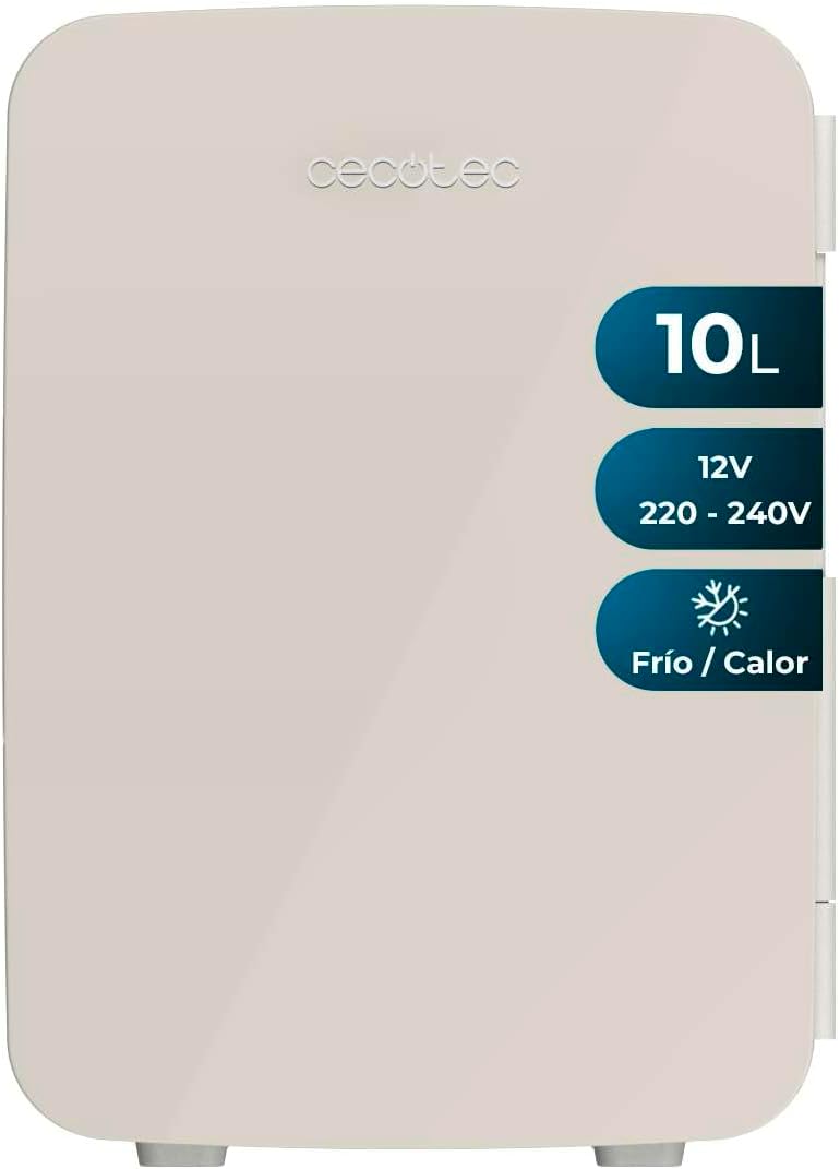 Cecotec - Bolero MiniCooling 10L - mini frigo 10L, 12V/220V, chaud/froid