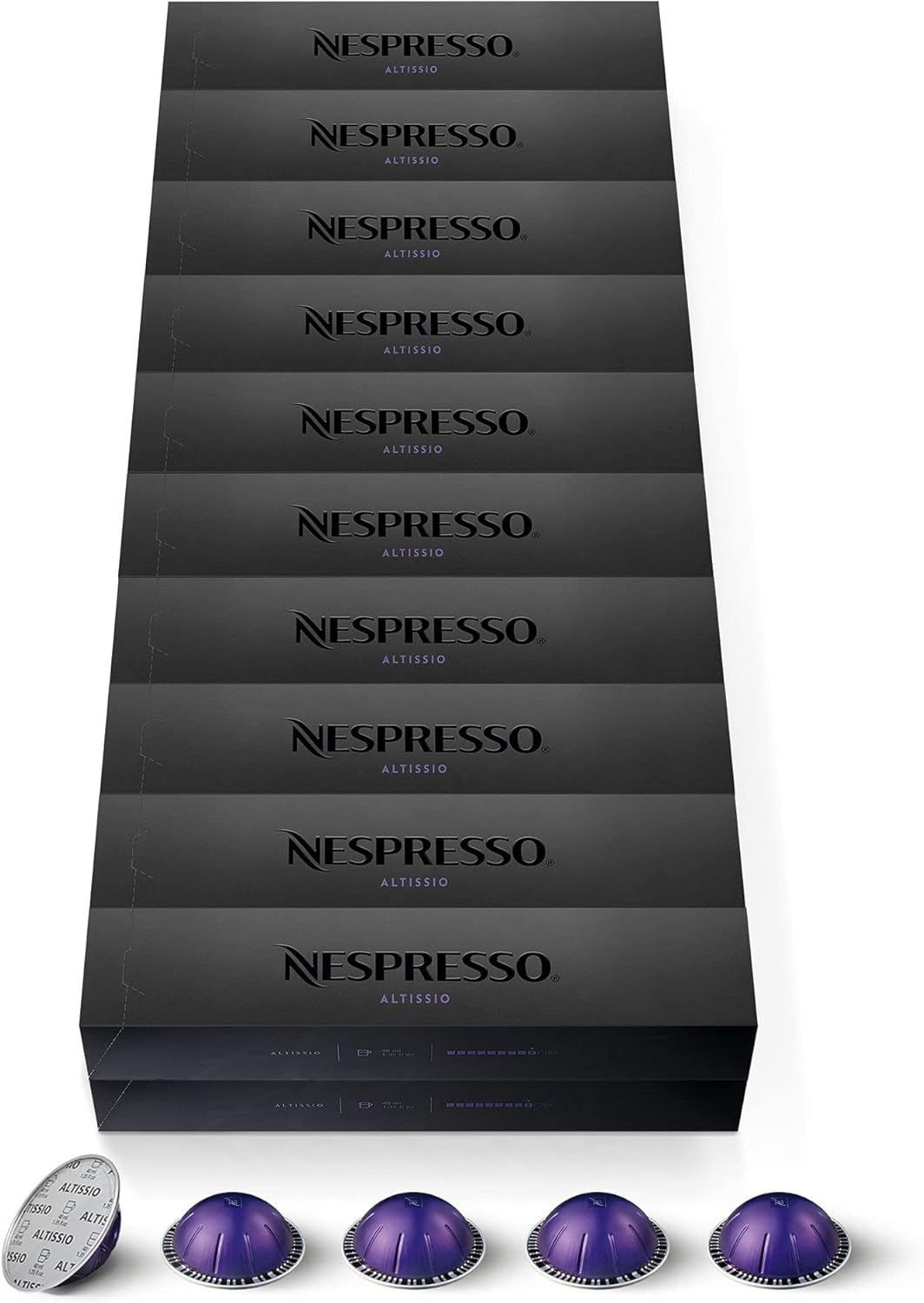 Nespresso - Vertuo Altissio - 40ml capsules - Intensité 9, 200 pcs