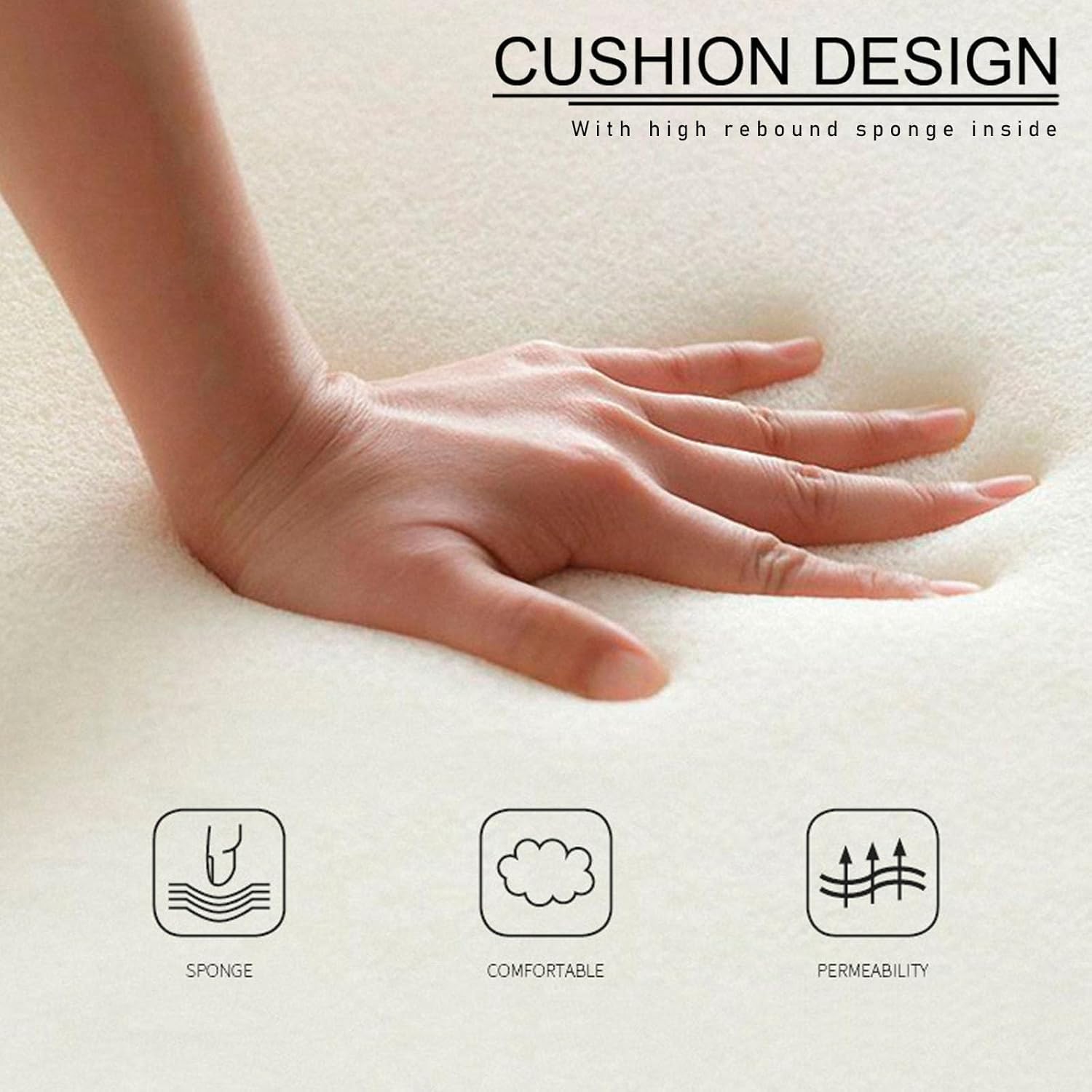 EGGREE - lot de 4 chaises scandinaves - assise rembourrée, pieds bois, coloris variés