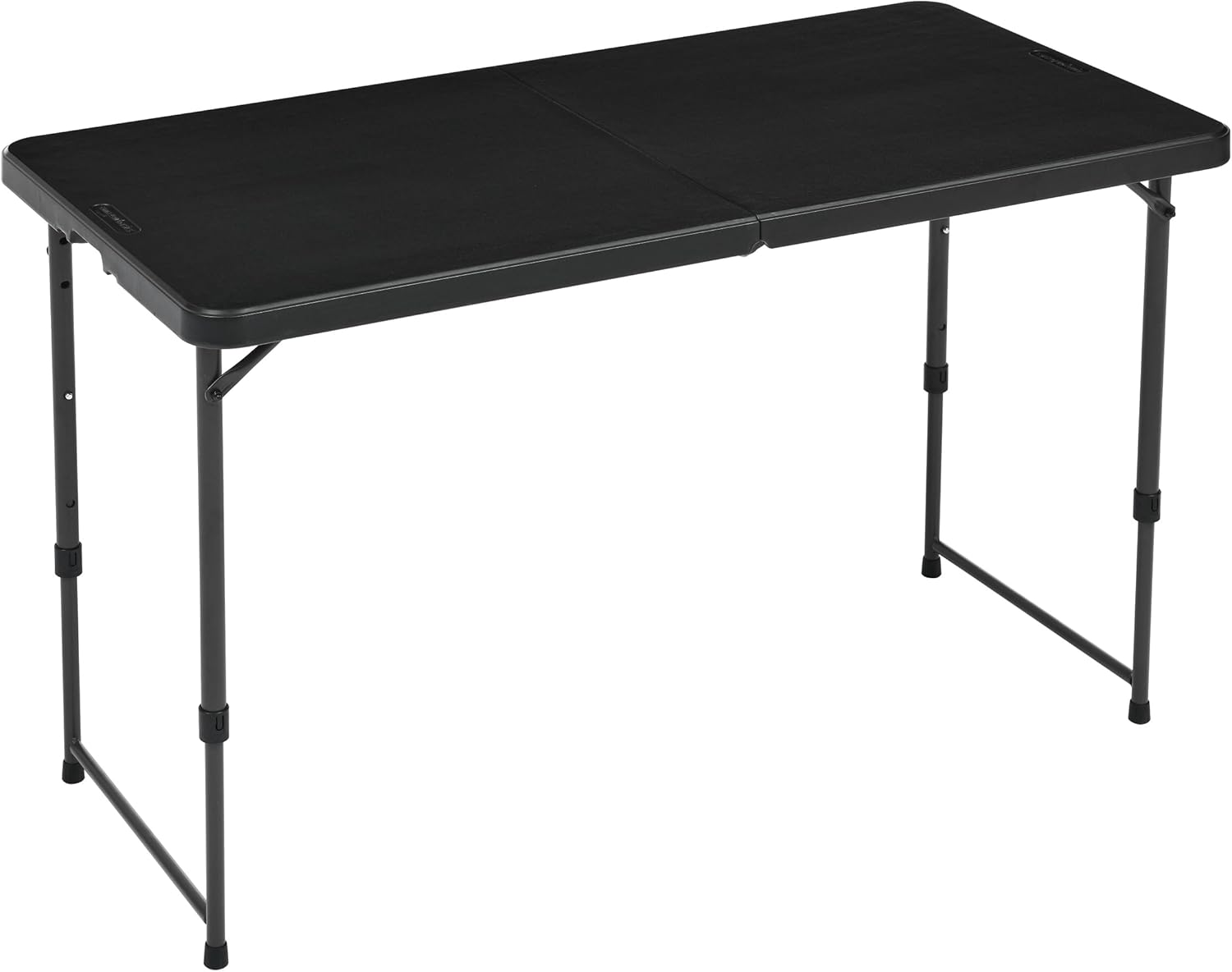 maxi-dealzz Basics - Table Pliante, 121,4x60,7x86,1 cm, 4 hauteurs, portable